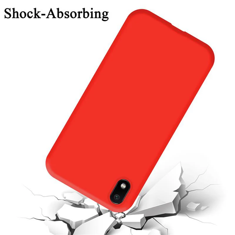 Cadorabo Hülle kompatibel mit Xiaomi RedMi 7A Schutzhülle aus flexiblem TPU Silikon