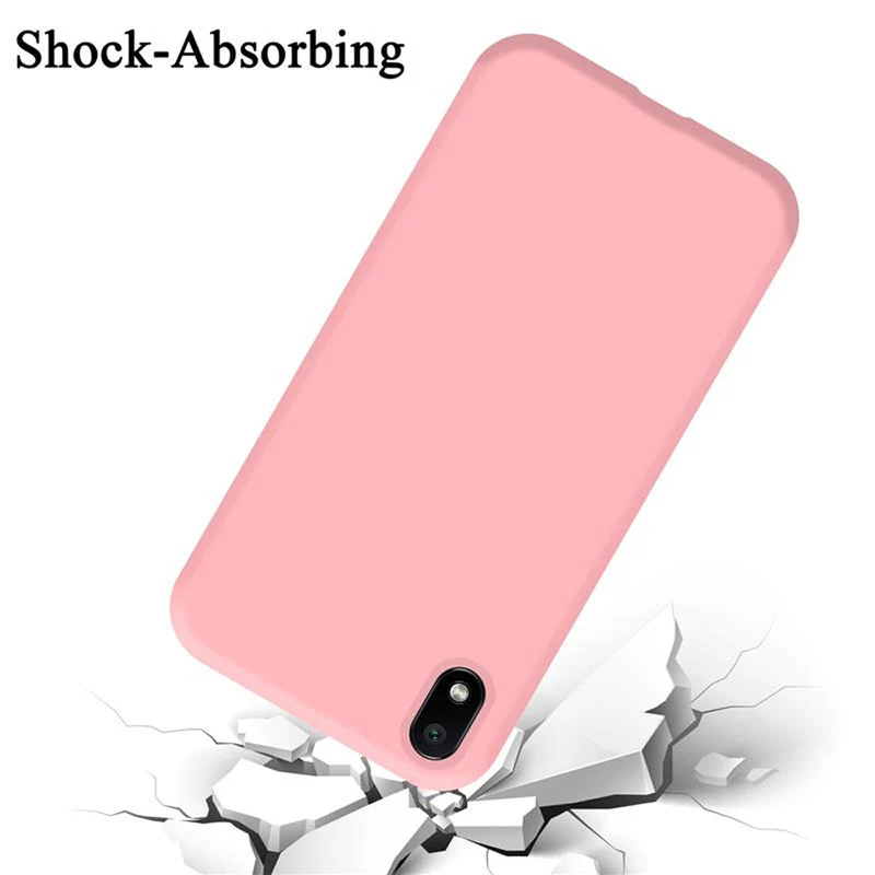 Cadorabo Hülle kompatibel mit Xiaomi RedMi 7A Schutzhülle aus flexiblem TPU Silikon