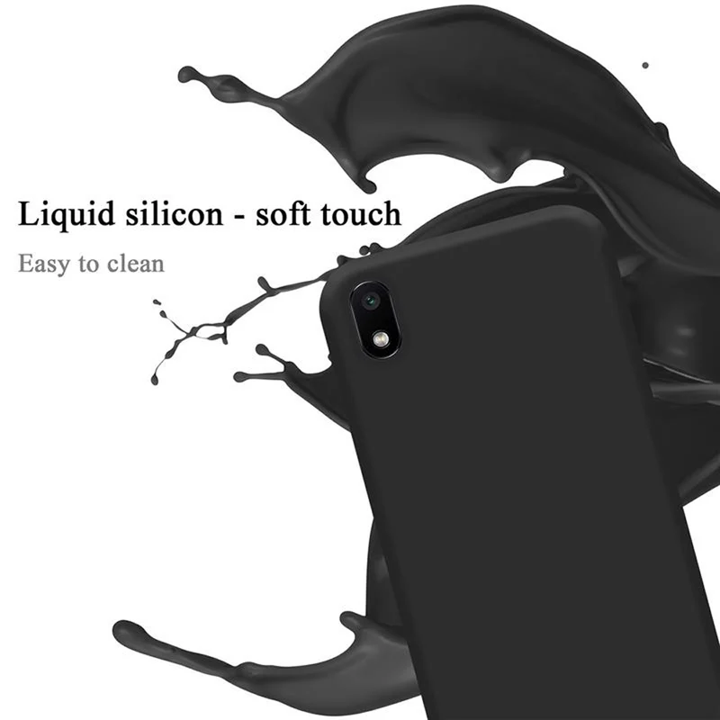 Cadorabo Hülle kompatibel mit Xiaomi RedMi 7A Schutzhülle aus flexiblem TPU Silikon