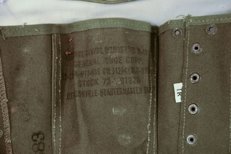 Gamaschen der US-Armee aus dem 2. Weltkrieg