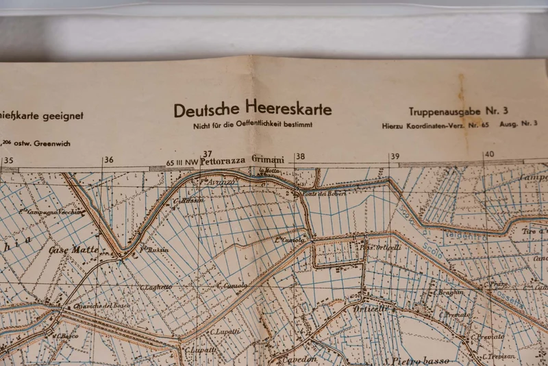 Deutsche Hereeskarte Adria (RO) 1944