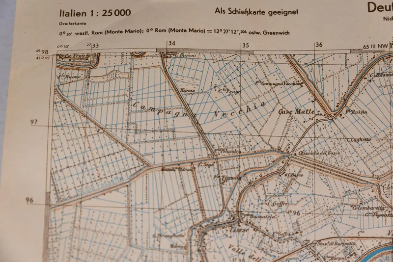 Deutsche Hereeskarte Adria (RO) 1944
