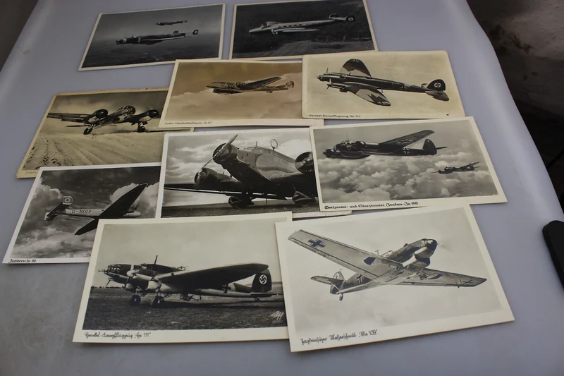 Lot Nr. 10 Luftwaffe + Juncker-Teile
