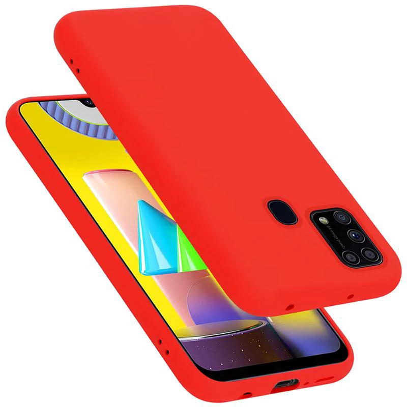 Cadorabo Hülle kompatibel mit Samsung Galaxy M31 Schutzhülle aus flexiblem TPU Silikon