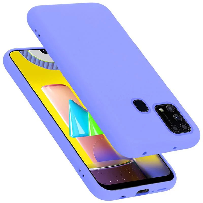 Cadorabo Hülle kompatibel mit Samsung Galaxy M31 Schutzhülle aus flexiblem TPU Silikon