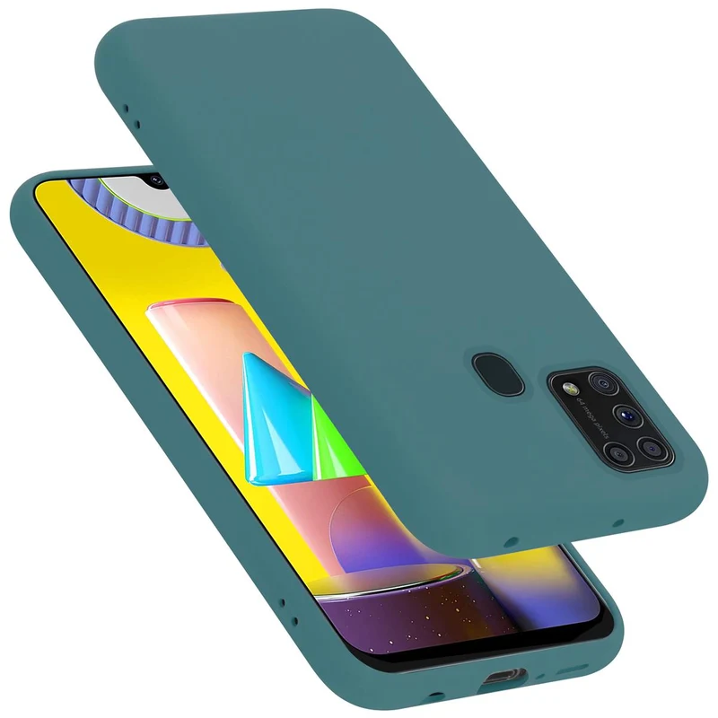 Cadorabo Hülle kompatibel mit Samsung Galaxy M31 Schutzhülle aus flexiblem TPU Silikon
