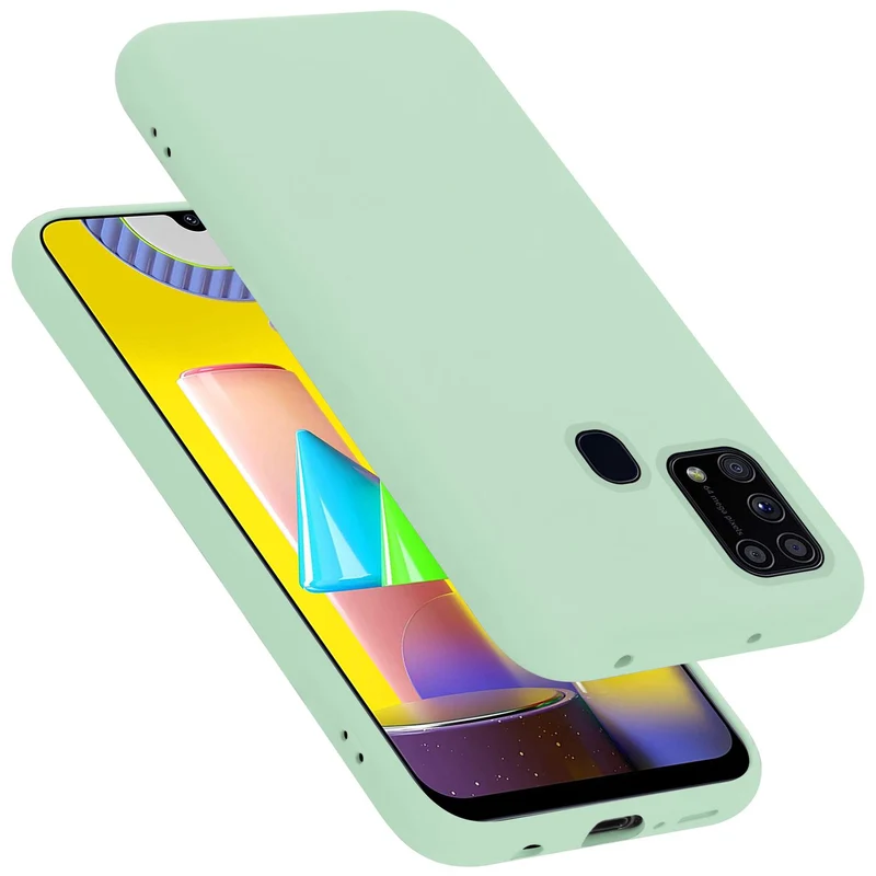 Cadorabo Hülle kompatibel mit Samsung Galaxy M31 Schutzhülle aus flexiblem TPU Silikon