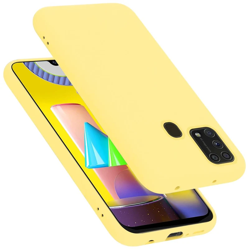 Cadorabo Hülle kompatibel mit Samsung Galaxy M31 Schutzhülle aus flexiblem TPU Silikon