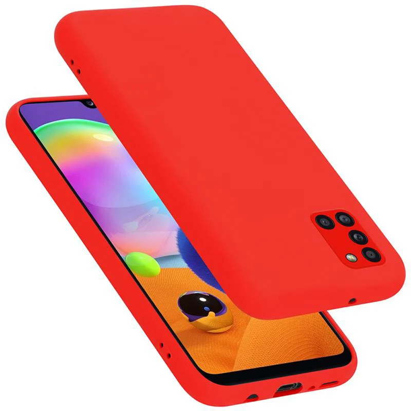 Cadorabo Hülle kompatibel mit Samsung Galaxy A31 Schutzhülle aus flexiblem TPU Silikon