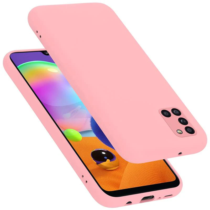 Cadorabo Hülle kompatibel mit Samsung Galaxy A31 Schutzhülle aus flexiblem TPU Silikon