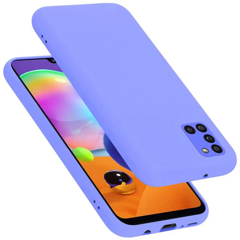 Cadorabo Hülle kompatibel mit Samsung Galaxy A31 Schutzhülle aus flexiblem TPU Silikon