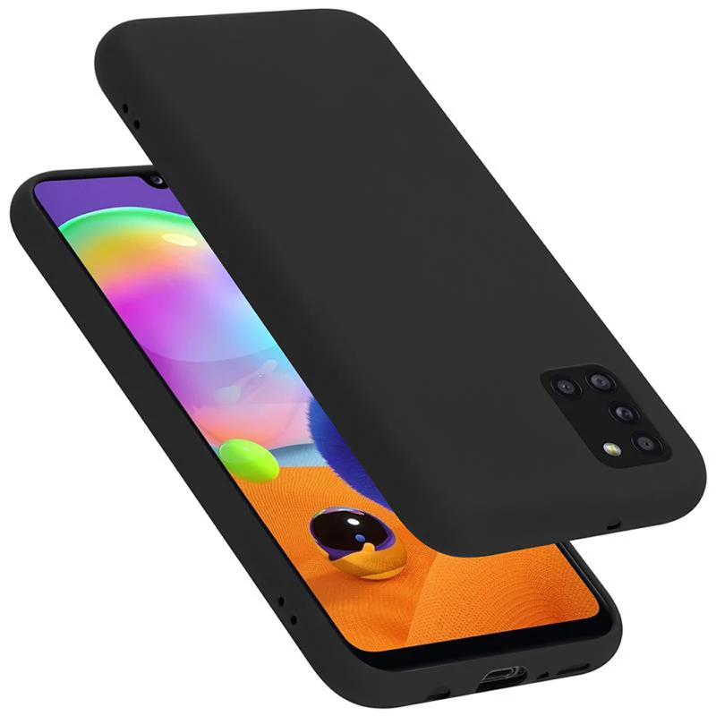 Cadorabo Hülle kompatibel mit Samsung Galaxy A31 Schutzhülle aus flexiblem TPU Silikon