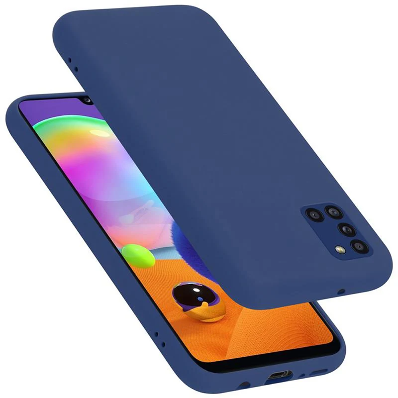 Cadorabo Hülle kompatibel mit Samsung Galaxy A31 Schutzhülle aus flexiblem TPU Silikon
