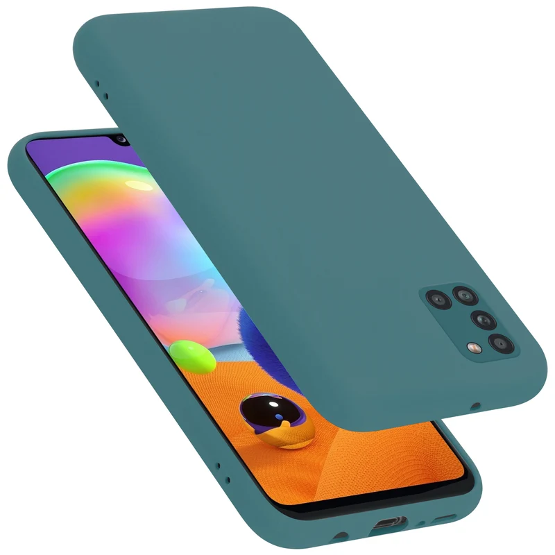 Cadorabo Hülle kompatibel mit Samsung Galaxy A31 Schutzhülle aus flexiblem TPU Silikon