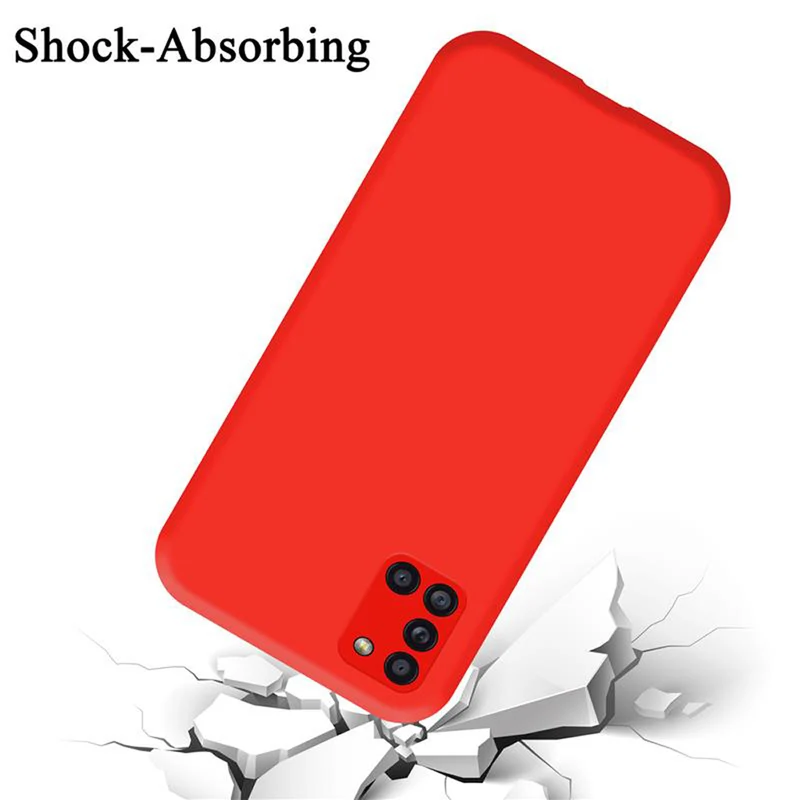 Cadorabo Hülle kompatibel mit Samsung Galaxy A31 Schutzhülle aus flexiblem TPU Silikon