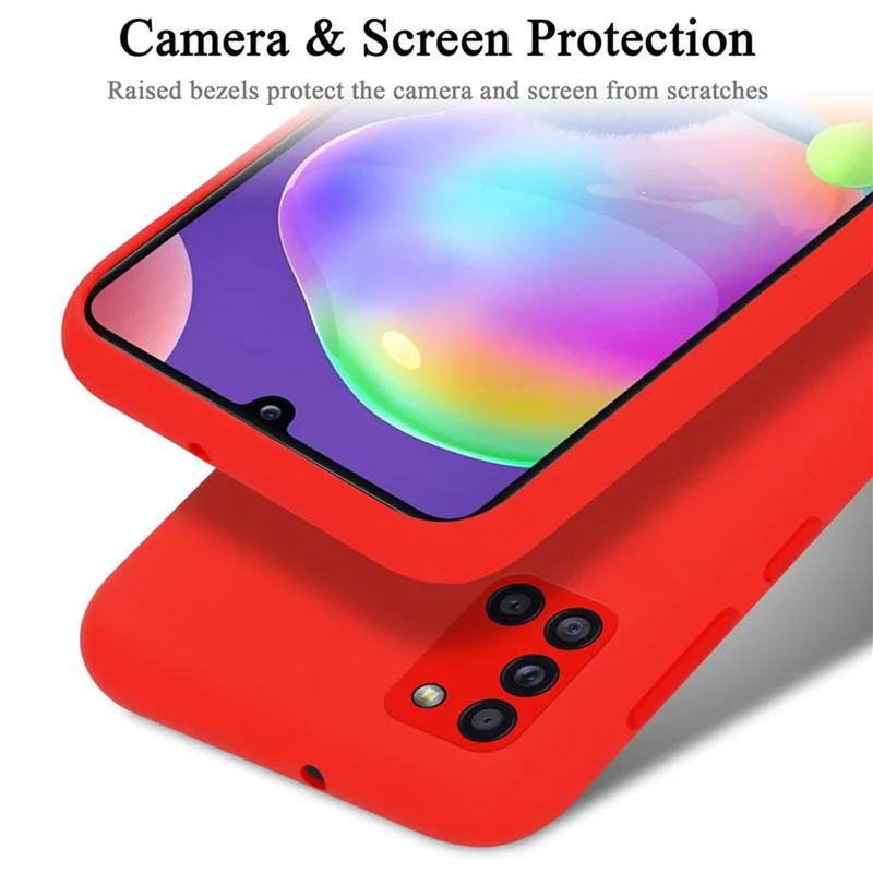 Cadorabo Hülle kompatibel mit Samsung Galaxy A31 Schutzhülle aus flexiblem TPU Silikon