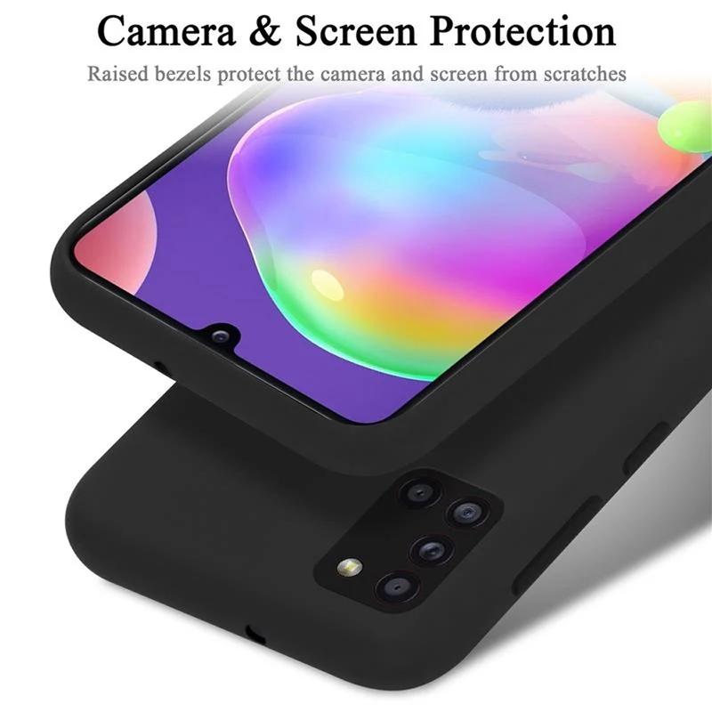 Cadorabo Hülle kompatibel mit Samsung Galaxy A31 Schutzhülle aus flexiblem TPU Silikon