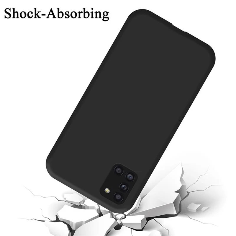 Cadorabo Hülle kompatibel mit Samsung Galaxy A31 Schutzhülle aus flexiblem TPU Silikon
