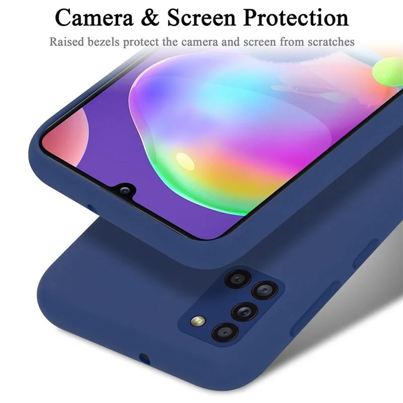 Cadorabo Hülle kompatibel mit Samsung Galaxy A31 Schutzhülle aus flexiblem TPU Silikon