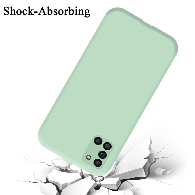 Cadorabo Hülle kompatibel mit Samsung Galaxy A31 Schutzhülle aus flexiblem TPU Silikon