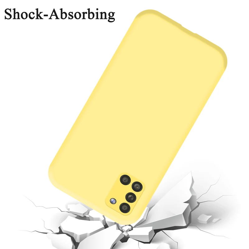 Cadorabo Hülle kompatibel mit Samsung Galaxy A31 Schutzhülle aus flexiblem TPU Silikon