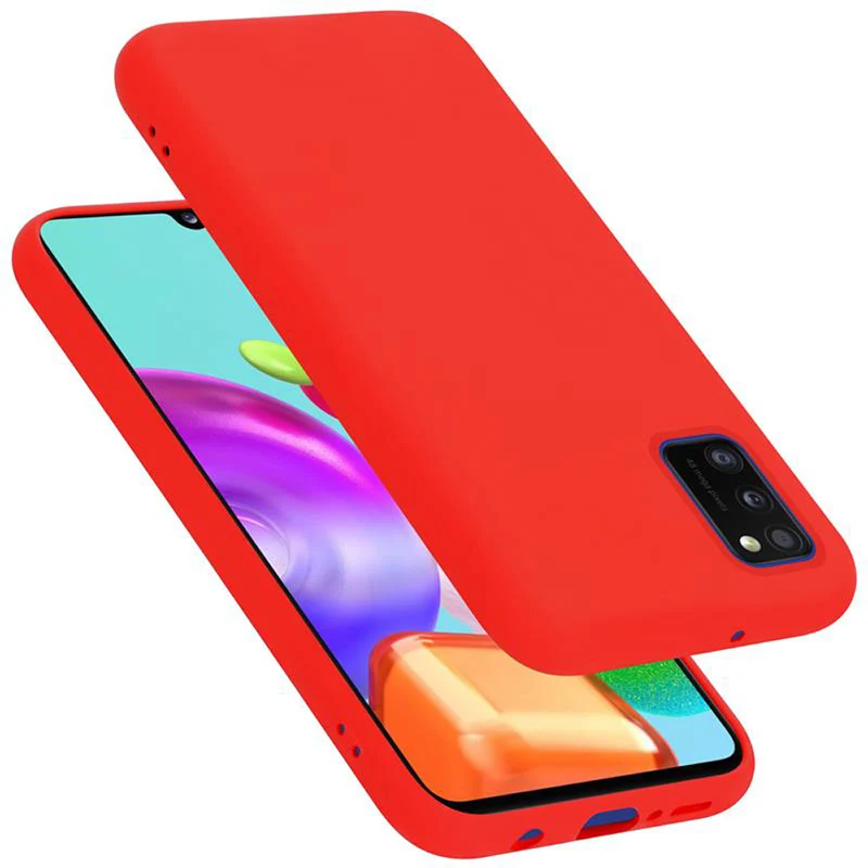 Cadorabo Hülle kompatibel mit Samsung Galaxy A41 Schutzhülle aus flexiblem TPU Silikon