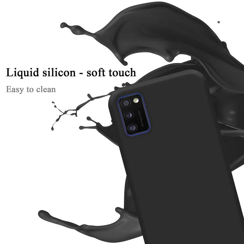 Cadorabo Hülle kompatibel mit Samsung Galaxy A41 Schutzhülle aus flexiblem TPU Silikon