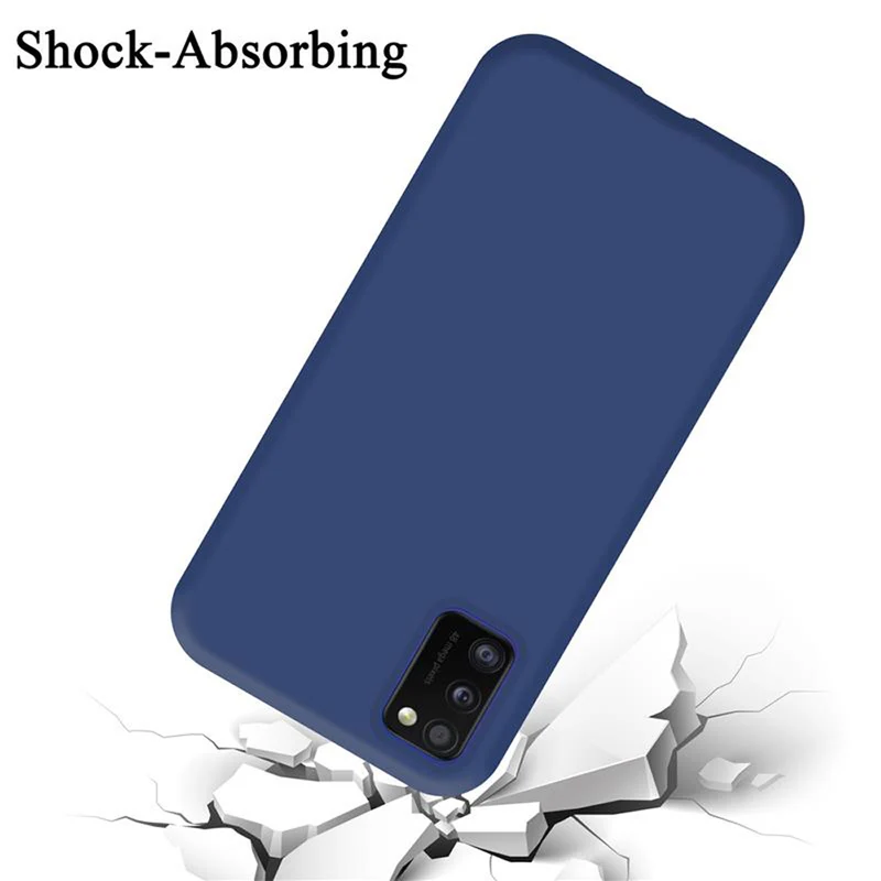 Cadorabo Hülle kompatibel mit Samsung Galaxy A41 Schutzhülle aus flexiblem TPU Silikon
