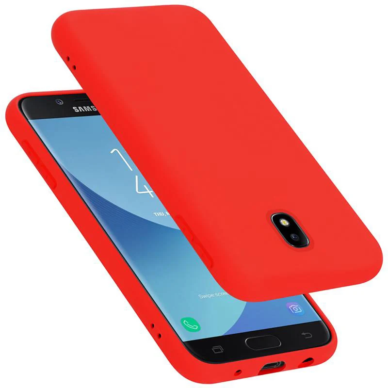 Cadorabo Hülle kompatibel mit Samsung Galaxy J5 2017 / J5 PRO Schutzhülle aus flexiblem TPU Silikon
