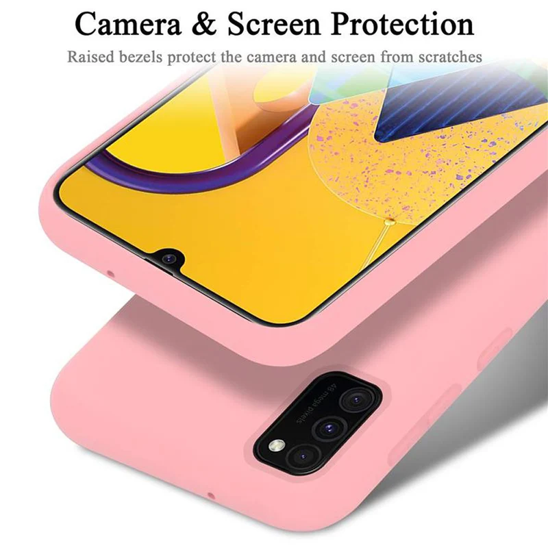 Cadorabo Hülle kompatibel mit Samsung Galaxy M21 / M30s Schutzhülle aus flexiblem TPU Silikon