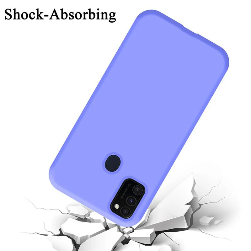 Cadorabo Hülle kompatibel mit Samsung Galaxy M21 / M30s Schutzhülle aus flexiblem TPU Silikon