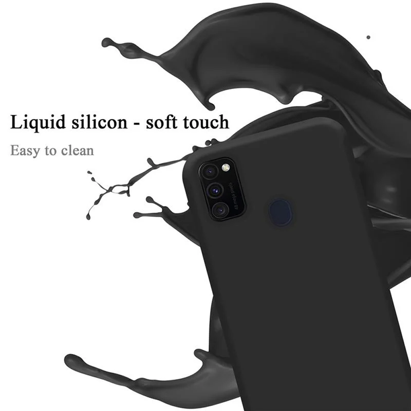 Cadorabo Hülle kompatibel mit Samsung Galaxy M21 / M30s Schutzhülle aus flexiblem TPU Silikon