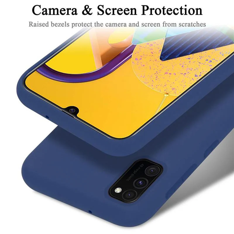 Cadorabo Hülle kompatibel mit Samsung Galaxy M21 / M30s Schutzhülle aus flexiblem TPU Silikon