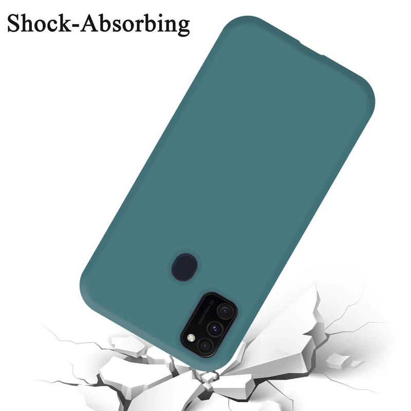 Cadorabo Hülle kompatibel mit Samsung Galaxy M21 / M30s Schutzhülle aus flexiblem TPU Silikon