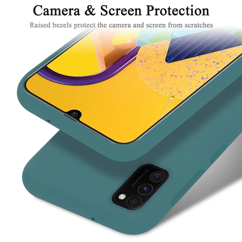 Cadorabo Hülle kompatibel mit Samsung Galaxy M21 / M30s Schutzhülle aus flexiblem TPU Silikon
