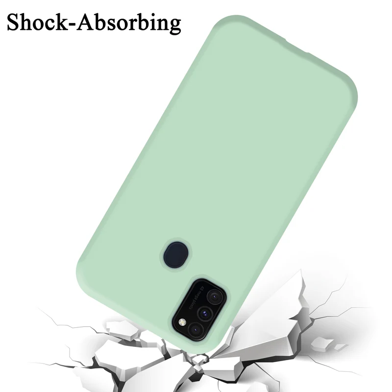 Cadorabo Hülle kompatibel mit Samsung Galaxy M21 / M30s Schutzhülle aus flexiblem TPU Silikon