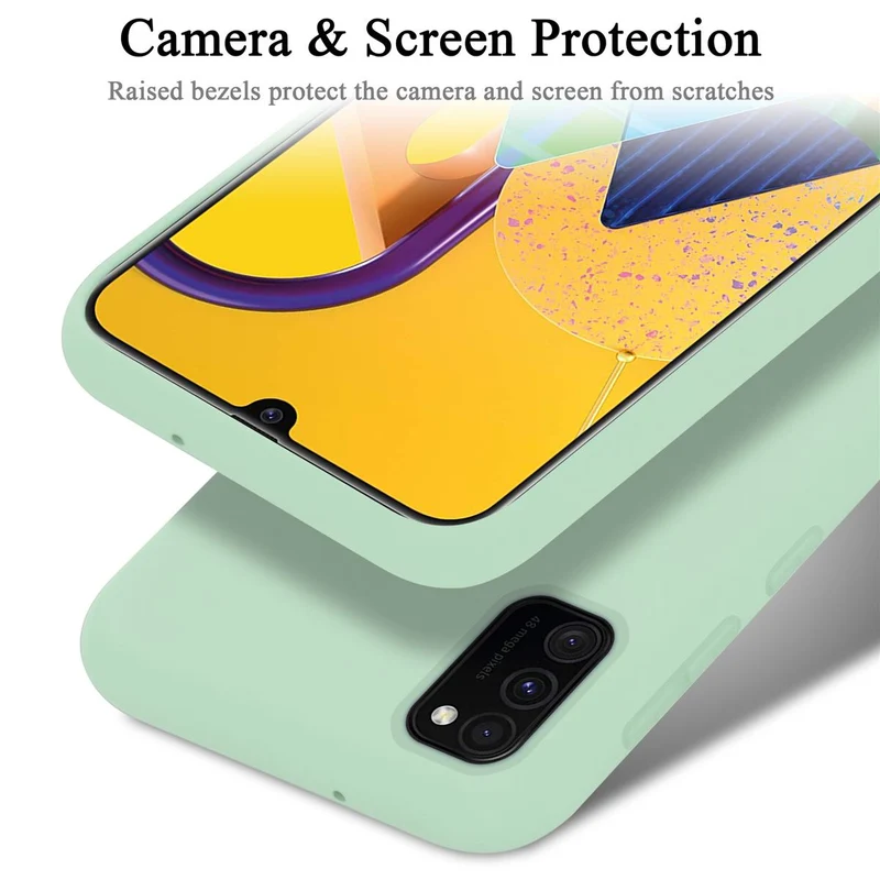 Cadorabo Hülle kompatibel mit Samsung Galaxy M21 / M30s Schutzhülle aus flexiblem TPU Silikon