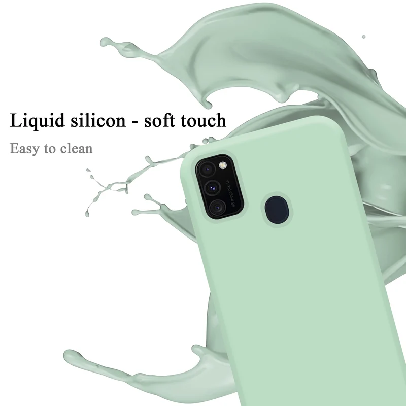 Cadorabo Hülle kompatibel mit Samsung Galaxy M21 / M30s Schutzhülle aus flexiblem TPU Silikon