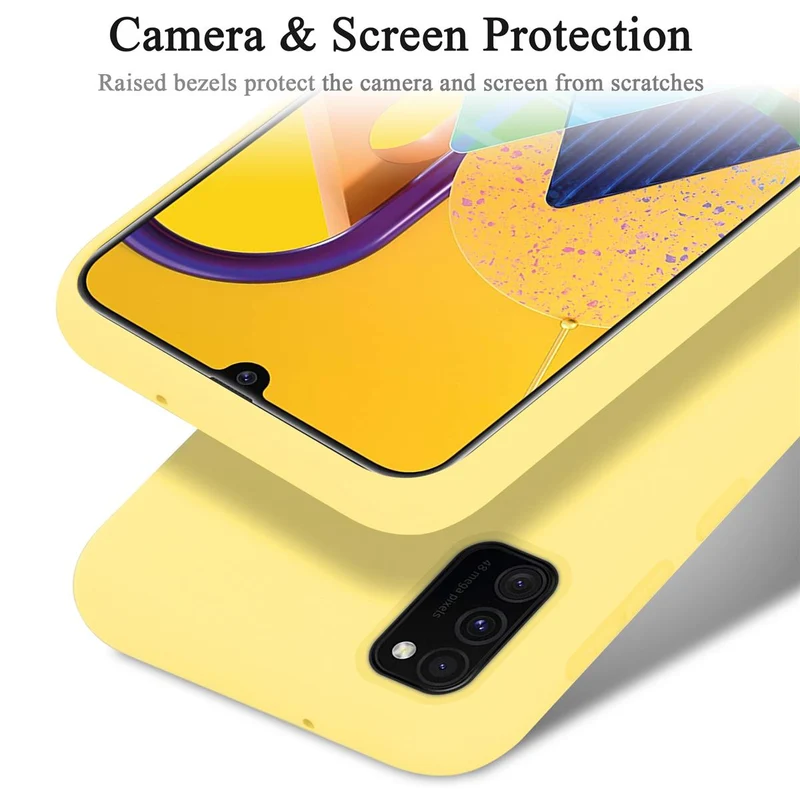 Cadorabo Hülle kompatibel mit Samsung Galaxy M21 / M30s Schutzhülle aus flexiblem TPU Silikon