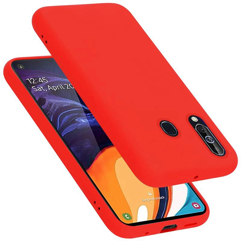 Cadorabo Hülle kompatibel mit Samsung Galaxy A60 / M40 Schutzhülle aus flexiblem TPU Silikon