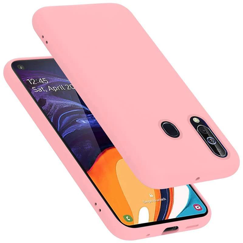 Cadorabo Hülle kompatibel mit Samsung Galaxy A60 / M40 Schutzhülle aus flexiblem TPU Silikon