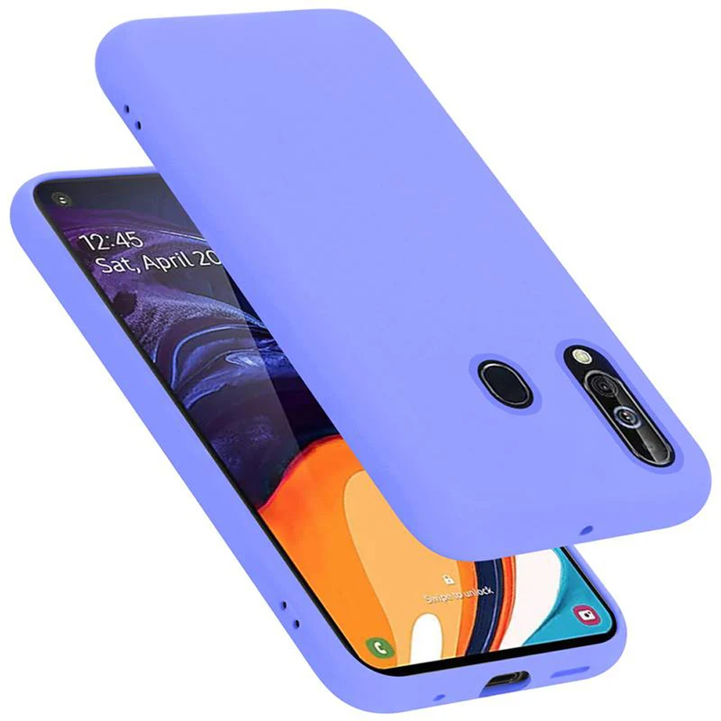Cadorabo Hülle kompatibel mit Samsung Galaxy A60 / M40 Schutzhülle aus flexiblem TPU Silikon