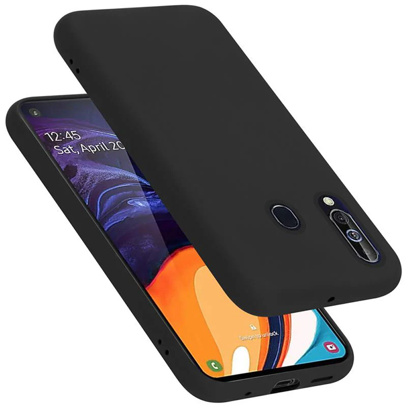 Cadorabo Hülle kompatibel mit Samsung Galaxy A60 / M40 Schutzhülle aus flexiblem TPU Silikon