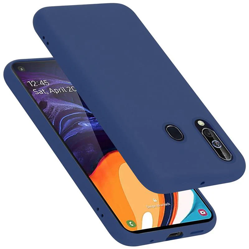 Cadorabo Hülle kompatibel mit Samsung Galaxy A60 / M40 Schutzhülle aus flexiblem TPU Silikon