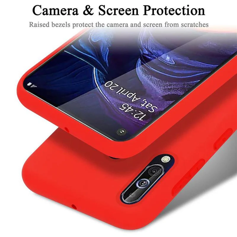 Cadorabo Hülle kompatibel mit Samsung Galaxy A60 / M40 Schutzhülle aus flexiblem TPU Silikon