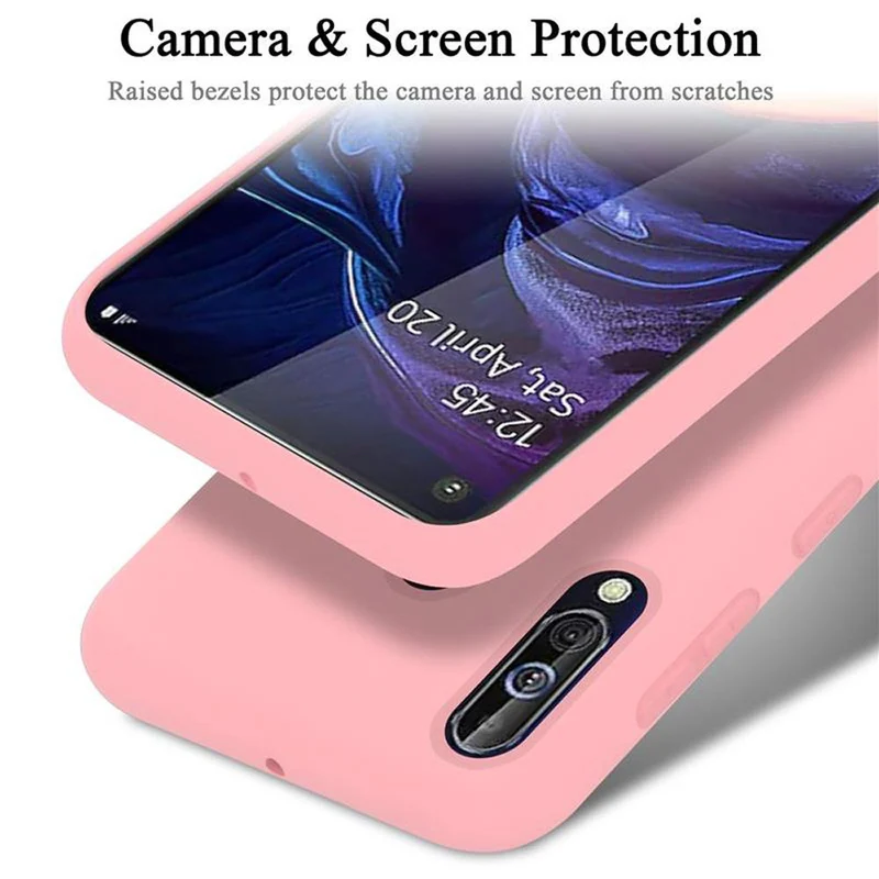 Cadorabo Hülle kompatibel mit Samsung Galaxy A60 / M40 Schutzhülle aus flexiblem TPU Silikon