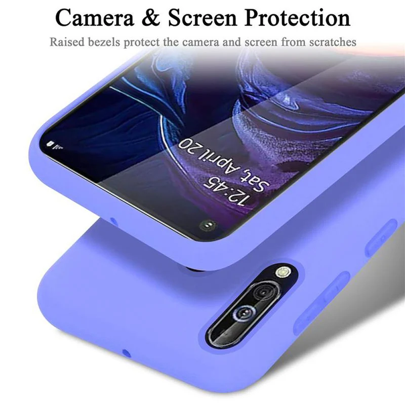 Cadorabo Hülle kompatibel mit Samsung Galaxy A60 / M40 Schutzhülle aus flexiblem TPU Silikon