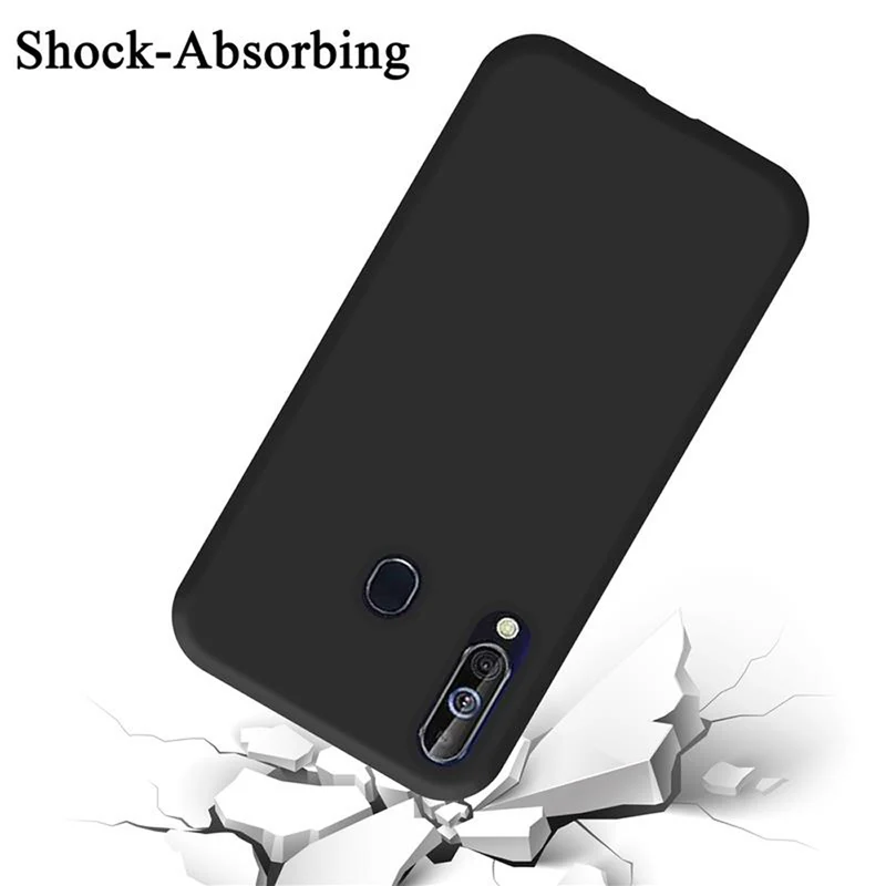 Cadorabo Hülle kompatibel mit Samsung Galaxy A60 / M40 Schutzhülle aus flexiblem TPU Silikon