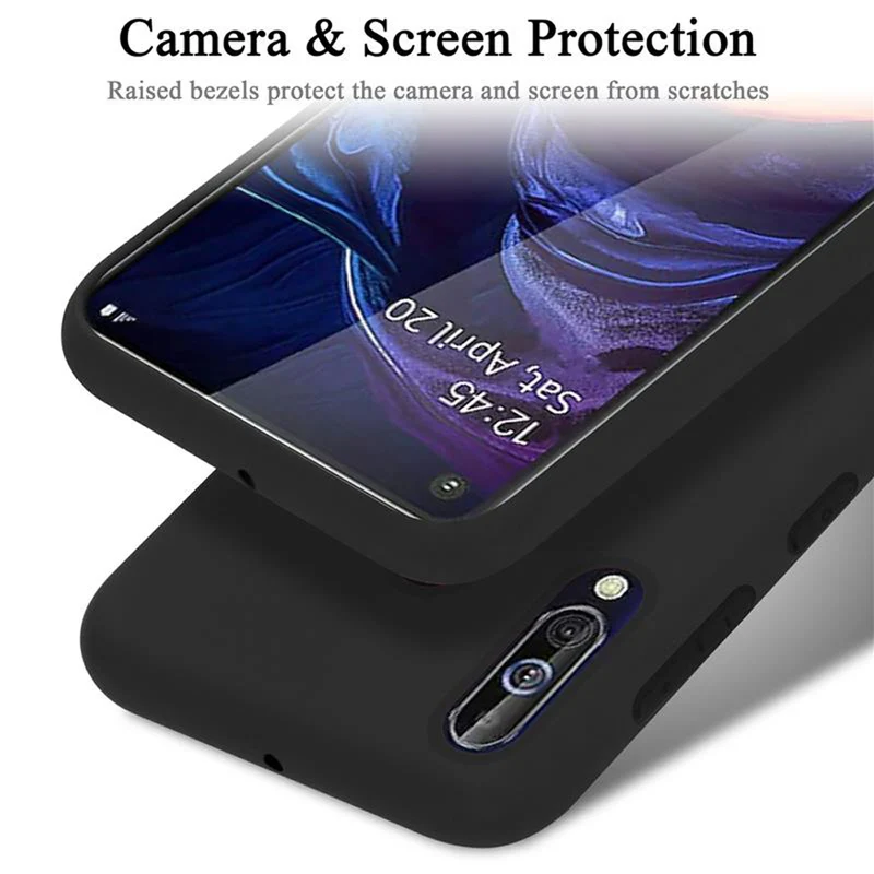 Cadorabo Hülle kompatibel mit Samsung Galaxy A60 / M40 Schutzhülle aus flexiblem TPU Silikon