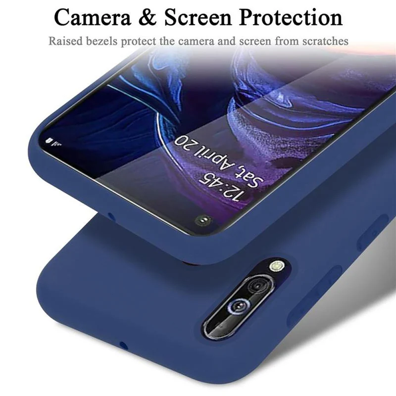 Cadorabo Hülle kompatibel mit Samsung Galaxy A60 / M40 Schutzhülle aus flexiblem TPU Silikon